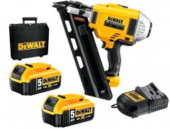 Аккумуляторный гвоздезабиватель DeWALT DCN692P2